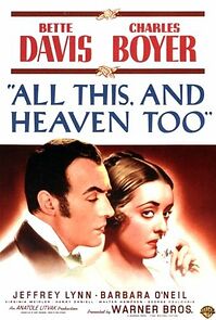 All This, and Heaven Too (1940)