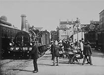 Arrivée d'un train à Perrache (1896)