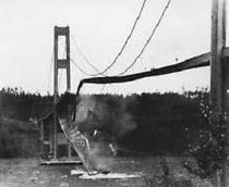 Tacoma Narrows Bridge Collapse (1940)
