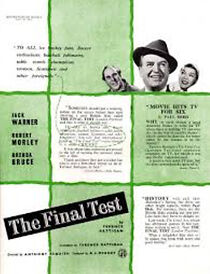 The Final Test (1954)